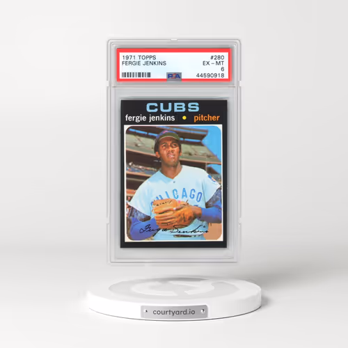 1971 Topps #280 Fergie Jenkins (PSA 6 EX-MT)