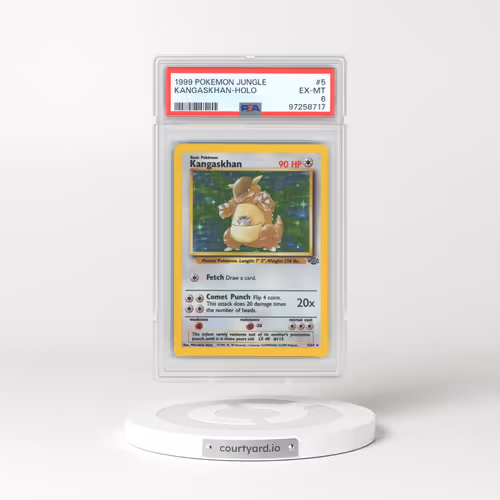 1999 Pokémon Jungle #5 Kangaskhan - Holo (PSA 6 EX-MT)