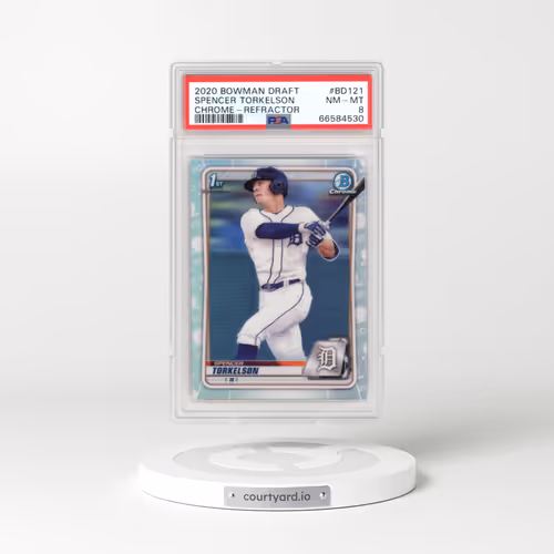2020 Bowman Draft #BD121 Spencer Torkelson Chrome-Refractor