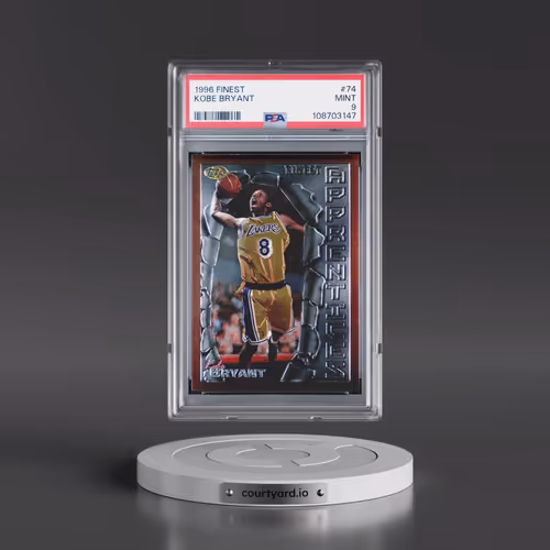 1996 Finest #74 Kobe Bryant (PSA 9 MINT)