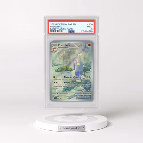2023 Pokémon Par EN-Paradox Rift #200 Mienshao Illustration Rare