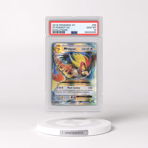 2016 Pokémon XY Evolutions #65 M Pidgeot EX - Holo (PSA 10 GEM MINT)