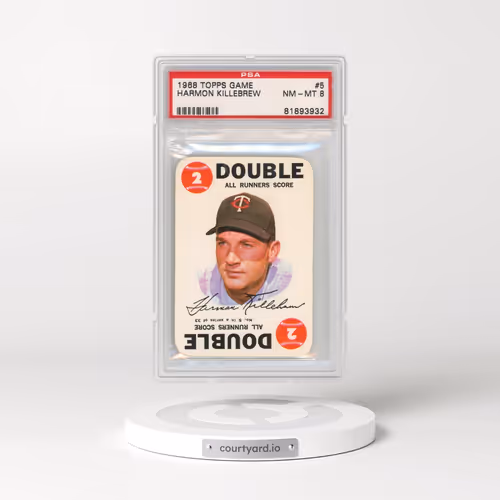 1968 Topps Game #5 Harmon Killebrew (PSA 8 NM-MT)