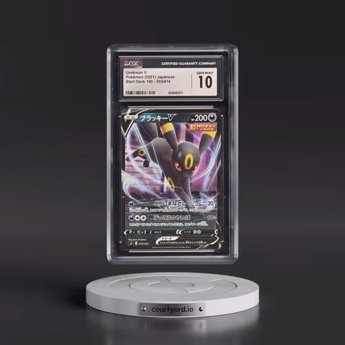 2021 Start Deck 100 #255/414 Umbreon V - Non-Holo (CGC 10 GEM MINT)
