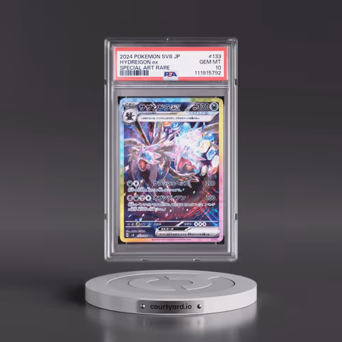 2024 Pokémon SV8-Super Electric Breaker #133 Hydreigon EX - Holo Special Art Rare (PSA 10 GEM MINT)