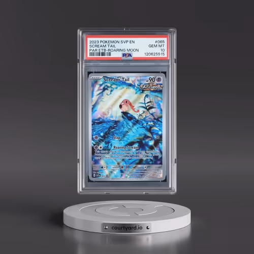 2023 Pokémon Svp EN-SV Black Star Promo #065 Scream Tail - Paradox Rift Elite Trainer Box-Roaring Mo