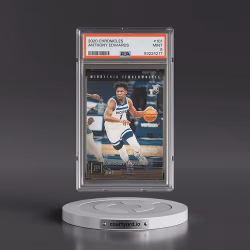 2020 Panini Chronicles #101 Anthony Edwards (PSA 9 MINT)