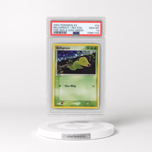 2004 Pokémon EX Fire Red & Leaf Green #53 Bellsprout - Reverse Foil (PSA 10 GEM MINT)
