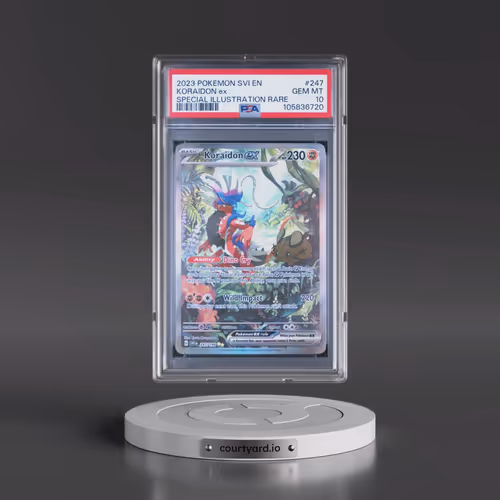 2023 Pokémon Svi EN-Scarlet & Violet #247 Koraidon EX - Holo Special Illustration Rare (PSA 10 GEM M