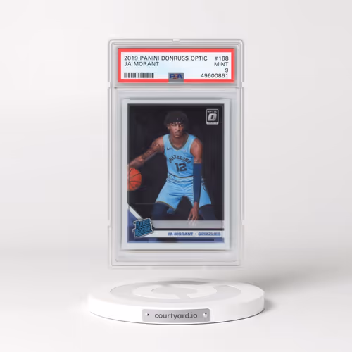 2019 Panini Donruss Optic #168 Ja Morant (PSA 9 MINT)