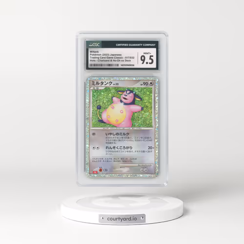 2023 Trading Card Game Classic - CLF, CLL, CLK #017/032 Miltank - Charizard & Ho-Oh ex Deck - CLL Holo (CGC 9.5 MINT+)