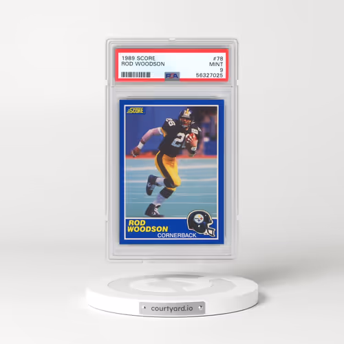 1989 Score #78 Rod Woodson (PSA 9 MINT)