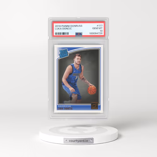 2018 Panini Donruss #177 Luka Doncic (PSA 10 GEM MINT)