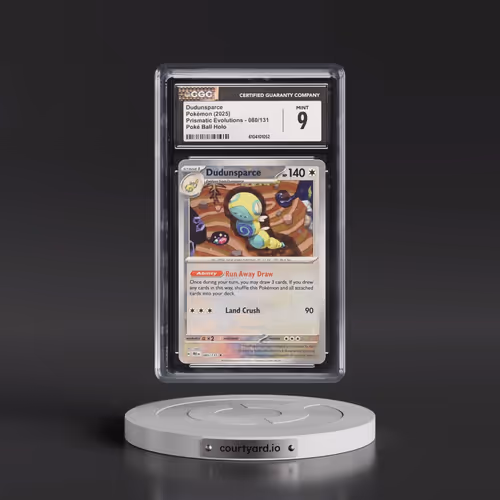 2024 Prismatic Evolutions - PRE EN #080/131 Dudunsparce - Poké Ball Holo (CGC 9 MINT)