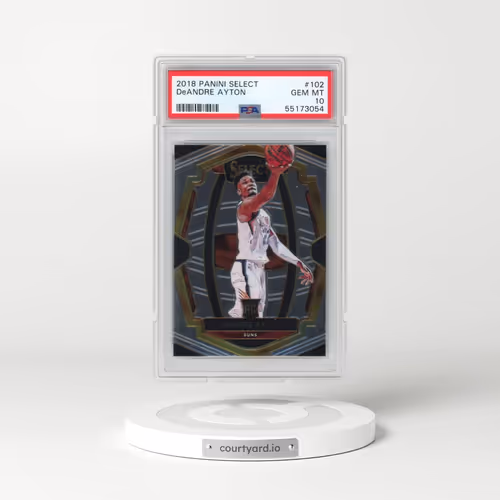 2018 Panini Select #102 DeAndre Ayton (PSA 10 GEM MINT)