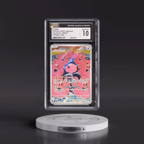 2023 Clay Burst #082/071 Flamigo - Art Rare Holo (CGC 10 GEM MINT)