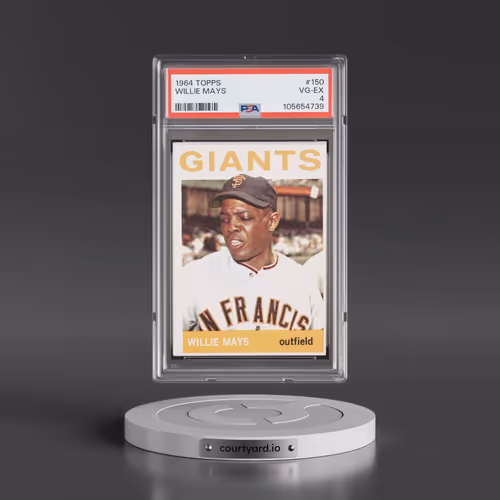 1964 Topps #150 Willie Mays (PSA 4 VG-EX)