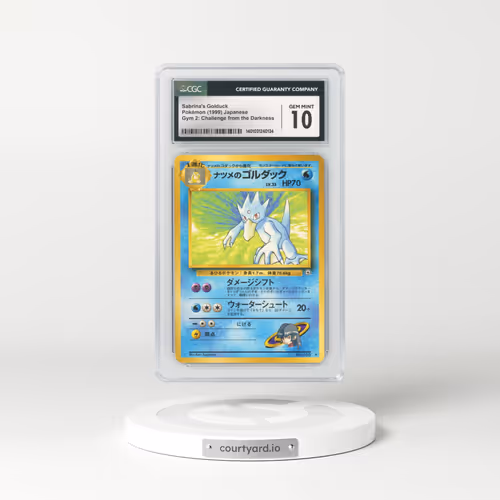 1999 Japanese Challenge from the Darkness Sabrina's Golduck (CGC 10 GEM MINT)