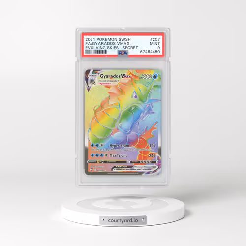 2021 Evolving Skies #207 Gyarados VMAX - Holo (PSA 9 MINT)