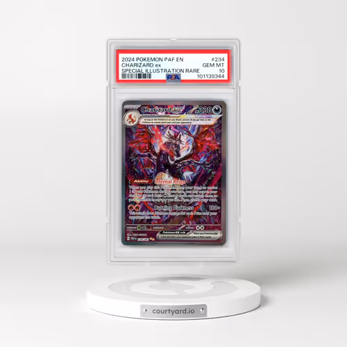 2024 Pokémon Paf EN-Paldean Fates #234 Charizard EX - Holo Special Illustration Rare (PSA 10 GEM MIN