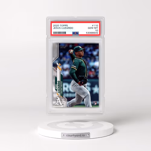 2020 Topps #110 Jesus Luzardo (PSA 10 GEM MINT)