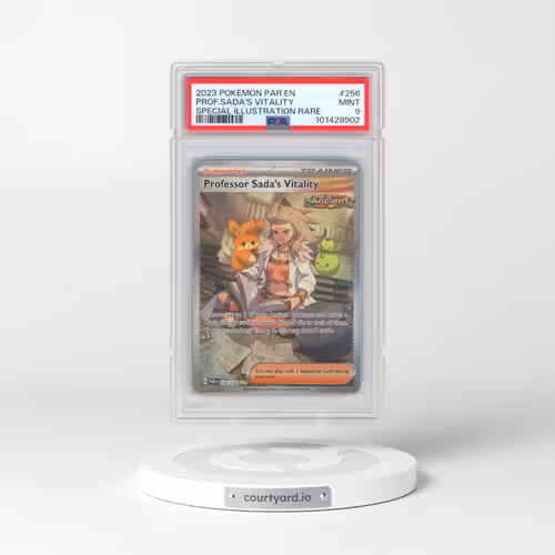 2023 Pokémon Par EN-Paradox Rift #256 Professor Sada's Vitality - Special Illustration Rare (PSA 9 MINT)