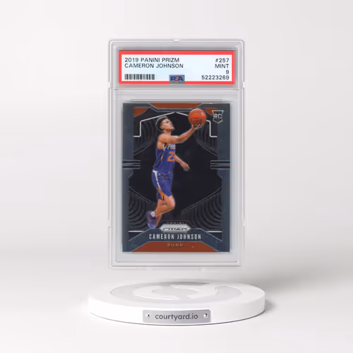 2019 Panini Prizm #257 Cameron Johnson (PSA 9 MINT)