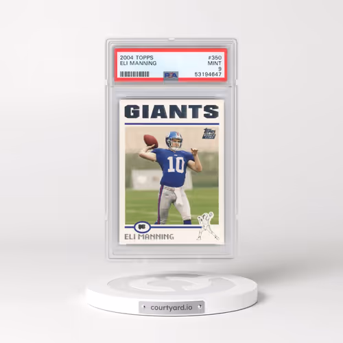 2004 Topps #350 Eli Manning (PSA 9 MINT)