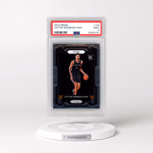 2023 Panini Prizm #136 Victor Wembanyama (PSA 9 MINT)