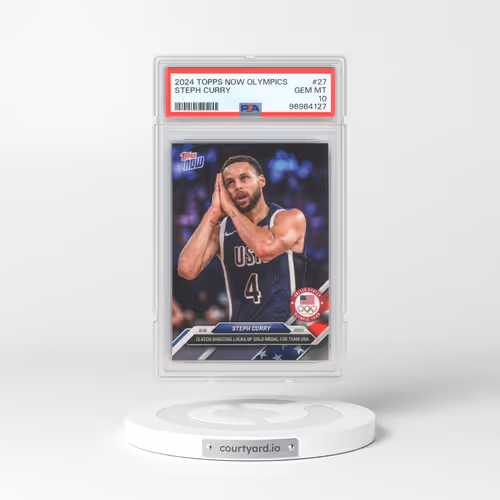 2024 Topps Now Olympic Games #27 Steph Curry (PSA 10 GEM MINT)