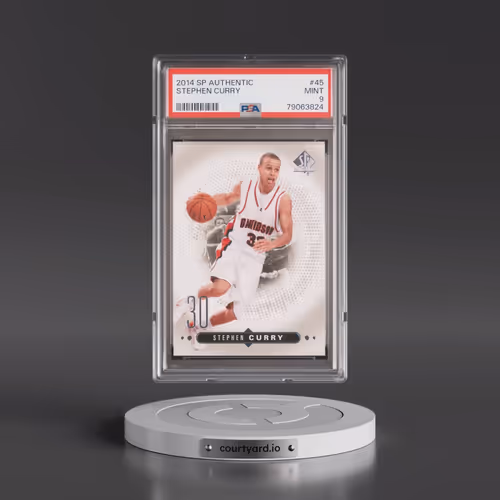 2014 SP Authentic #45 Stephen Curry (PSA 9 MINT)