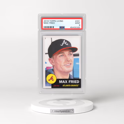 2019 Topps Living #251 Max Fried (PSA 9 MINT)