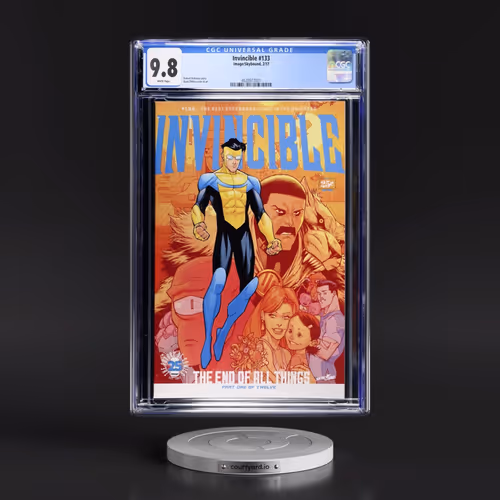 Invincible #133 CGC 9.8 White Pages (Image/Skybound, 2/17)