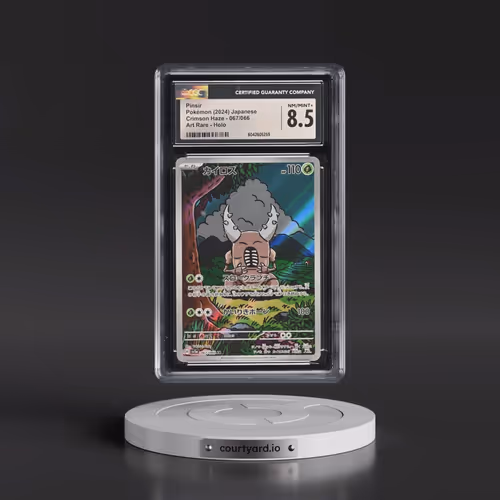 2024 Crimson Haze #067/066 Pinsir - Art Rare Holo (CGC 8.5 NM-MT+)