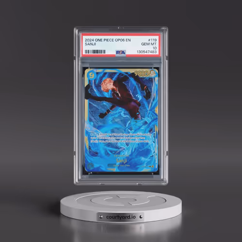 2024 One Piece Wings of the Captain #119 Sanji (PSA 10 GEM MINT)