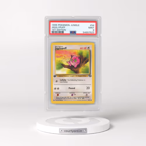 1999 Pokémon Jungle #54 Jigglypuff - 1st Edition (PSA 9 MINT)