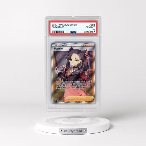 2020 Pokémon Sword & Shield #200 Marnie - Full Art (PSA 10 GEM MINT)