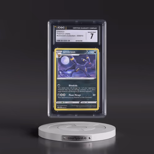 2025 Pokémon M24 EN-Mcdonald's Collection #009 Umbreon (CGC 7 NM)