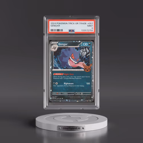 2024 Pokémon Trick or Trade #057 Gengar (PSA 9 MINT)