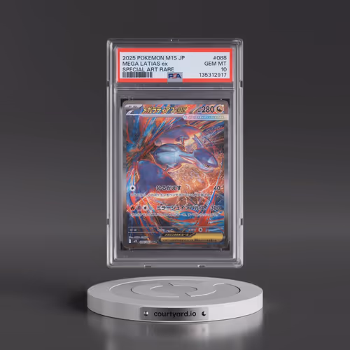 2025 Pokémon M1s-Mega Symphonia #088 Mega Latias EX - Holo Special Art Rare (PSA 10 GEM MINT)