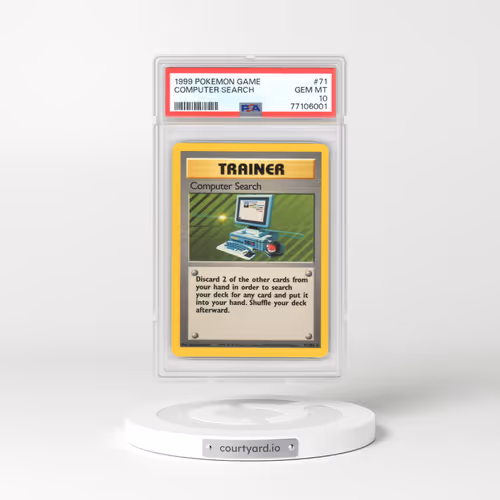 1999 Base Set #71 Computer Search (PSA 10 GEM MINT)