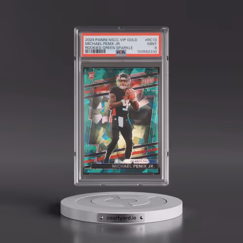 2024 Panini National Sports Collectors Convention VIP Gold Rookies #RC13 Michael Penix Jr. - Green S