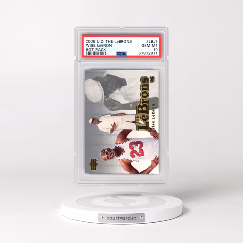 2006 Upper Deck the LeBrons #LBJ9 Wise LeBron - Hot Pack (PSA 10 GEM MINT)