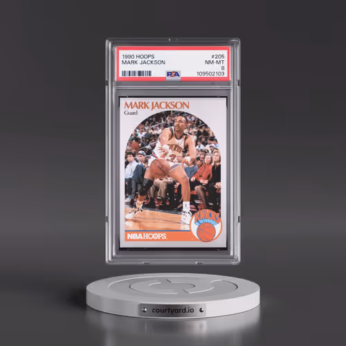 1990 Hoops #205 Mark Jackson (PSA 8 NM-MT)