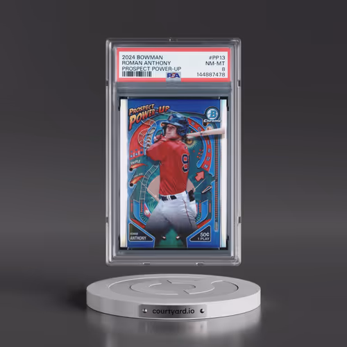 2024 Bowman Prospect Power-Up #PP13 Roman Anthony (PSA 8 NM-MT)
