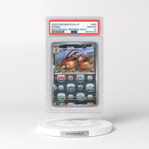 2023 Pokémon Sv2a-Pokemon 151 #085 Dodrio - Reverse Holo Master Ball (PSA 10 GEM MINT)