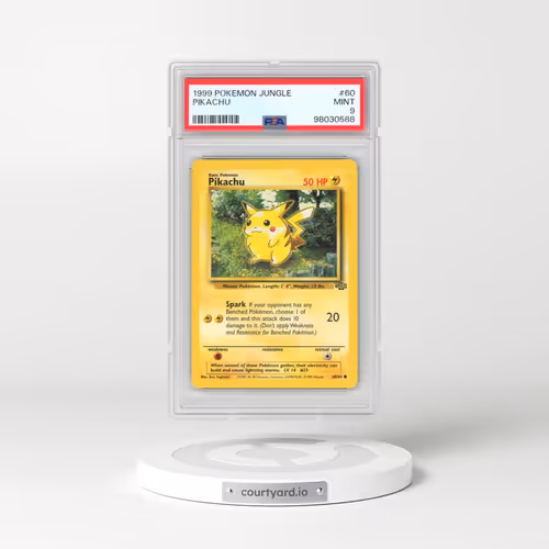1999 Pokémon Jungle #60 Pikachu (PSA 9 MINT)