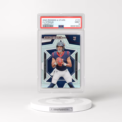 2023 Panini Rookies & Stars #112 CJ Stroud - Longevity (PSA 9 MINT)