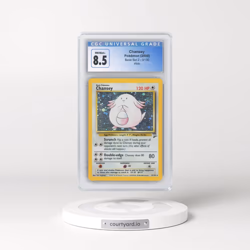2000 Base Set 2 #3/130 Chansey - Holo (CGC 8.5 NM-MT+)