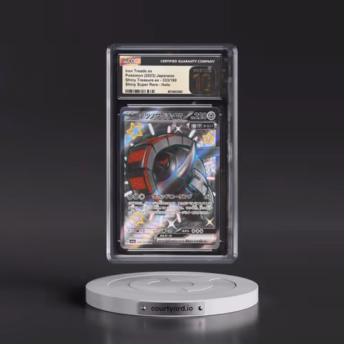2023 Shiny Treasure ex #333/190 Iron Treads ex (CGC 10 PRISTINE)